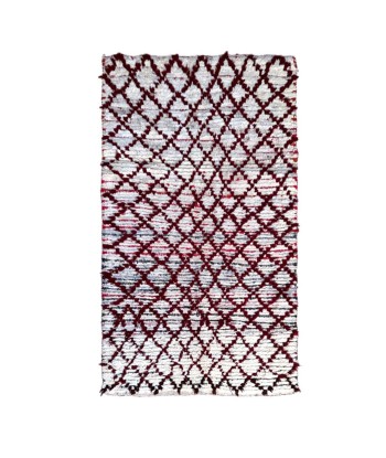 Tapis Berbere marocain pure laine 97 x 177 cm pas chere