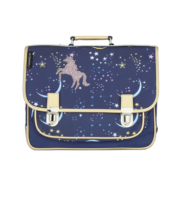 Grand Cartable Caramel & cie Constellation Nuit brillant des détails fins