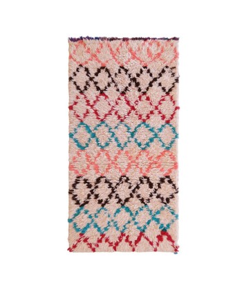 Tapis Berbere marocain pure laine 99 x 199 cm VENDU ou a consommer sur place