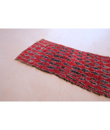 Tapis Berbere marocain pure laine 86 x 241 cm de technologie