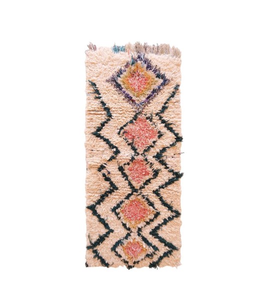 Tapis de couloir Berbere marocain pure laine 72 x 163 cm VENDU Les magasins à Paris et en Île-de-France