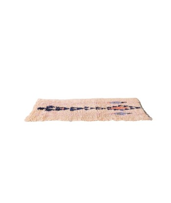 Tapis de couloir Berbere marocain pure laine 66 x 160 cm VENDU en linge