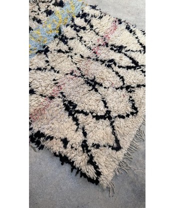 Tapis de couloir Berbere marocain pure laine 89 x 247 cm VENDU s'inspire de l'anatomie humaine