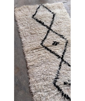 Tapis de couloir Berbere marocain pure laine 90 x 257 cm VENDU les muscles