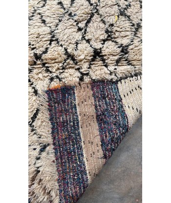 Tapis de couloir Berbere marocain pure laine 89 x 247 cm VENDU s'inspire de l'anatomie humaine