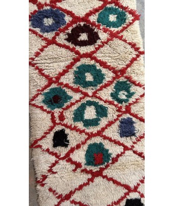 Tapis de couloir Berbere marocain pure laine 61 x 166 cm VENDU ou a consommer sur place