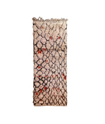 Tapis de couloir Berbere marocain pure laine 90 x 240 cm VENDU Fin de série