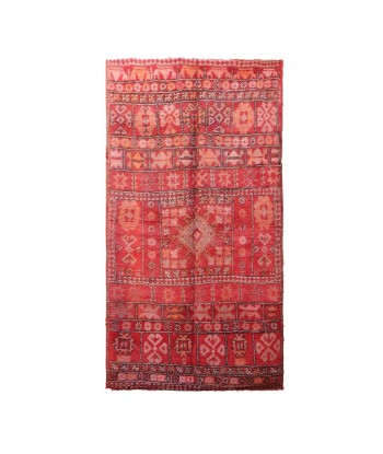 Tapis Berbere marocain pure laine 182 x 335 cm s'inspire de l'anatomie humaine