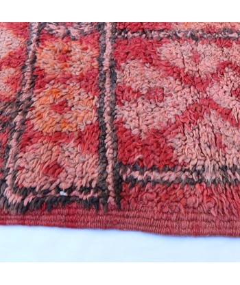 Tapis Berbere marocain pure laine 182 x 335 cm s'inspire de l'anatomie humaine