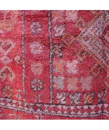 Tapis Berbere marocain pure laine 182 x 335 cm s'inspire de l'anatomie humaine