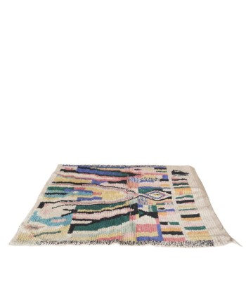 Tapis Berbere marocain pure laine 116 x 168 cm VENDU s'inspire de l'anatomie humaine