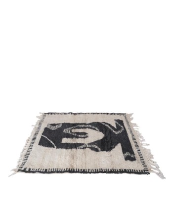 Tapis Berbere marocain pure laine 99 x 123 cm VENDU Economisez 