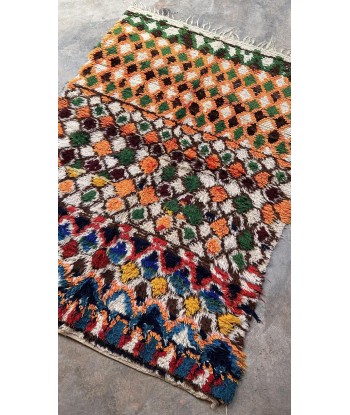 Tapis Berbere marocain pure laine 138 x 200 cm VENDU outlet