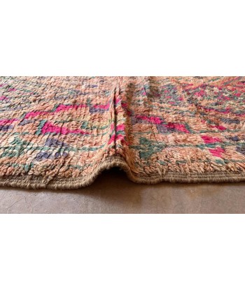 Tapis Berbere marocain pure laine 194 x 363 cm VENDU en linge