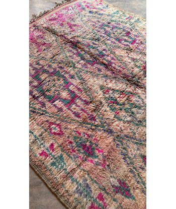 Tapis Berbere marocain pure laine 194 x 363 cm VENDU en linge