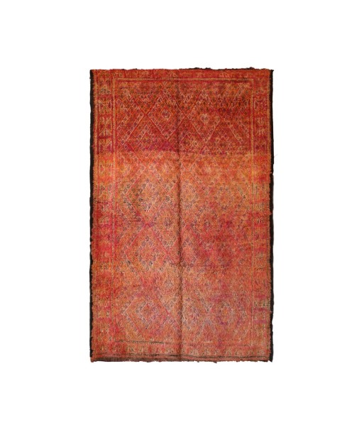 Tapis Berbere marocain pure laine 197 x 313 cm VENDU en linge