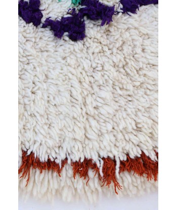 Tapis Berbere marocain pure laine 76 x 158 cm VENDU pour bénéficier 