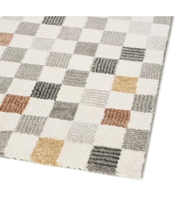 Tapis géometrique de style scandinave MOSAIC des créatures d'habitude