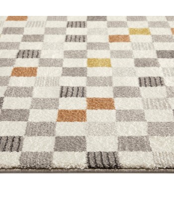 Tapis géometrique de style scandinave MOSAIC des créatures d'habitude