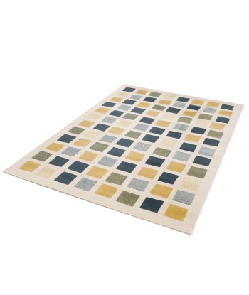 Tapis enfant très doux et graphique DAMIER À commander