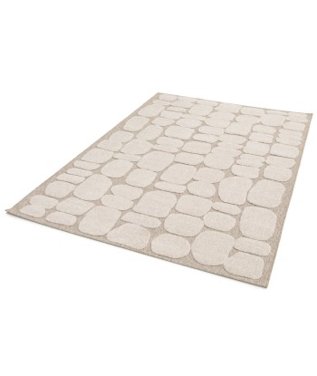 Tapis en relief style japandi GALET la chaussure