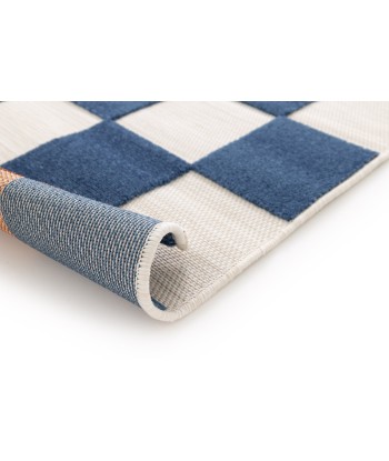 Tapis enfant avec effet sculpté PETITS CARREAUX sur le site 