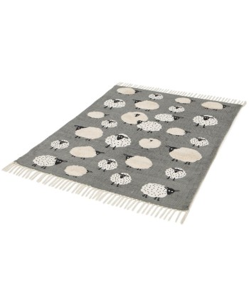 Tapis enfant en coton PETITS MOUTONS de France