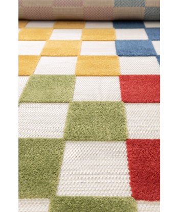 Tapis intérieur extérieur MULTI CARREAUX vous aussi creer 