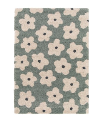 Tapis enfant épais et confortable FLEURS outlet