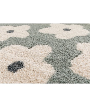 Tapis enfant épais et confortable FLEURS outlet