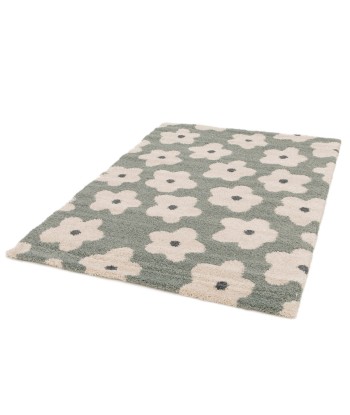 Tapis enfant épais et confortable FLEURS outlet