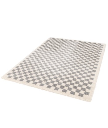 Tapis à poil haut doux et confortable CHECKERS de France