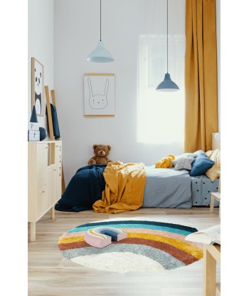 Tapis enfant rond épais et confortable COLORS Découvrez la collection