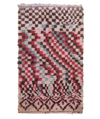 Tapis Berbere marocain pure laine 110 x 176 cm Faites des économies