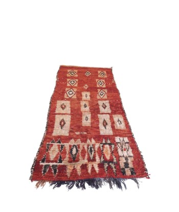 Tapis Berbere marocain pure laine 107 x 235 cm VENDU JUSQU'A -70%! 