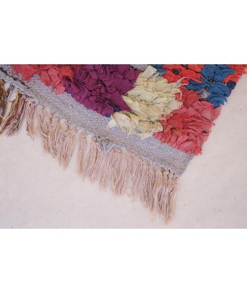 Tapis Berbere marocain en textiles recyclés 71 x 168 cm plus qu'un jeu 