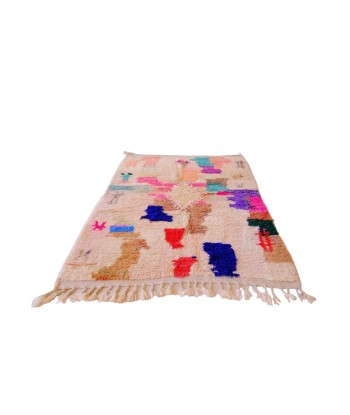 Tapis Berbere marocain pure laine 128 x 167 cm VENDU Par le système avancé 