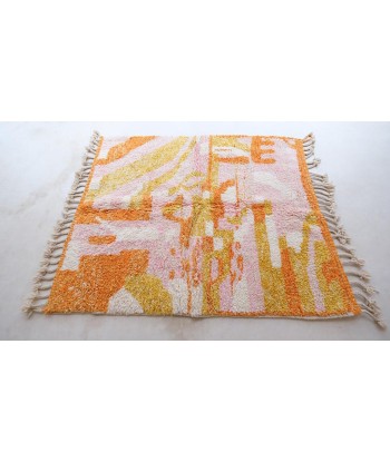 Tapis Berbere marocain pure laine 150 x 180 cm français